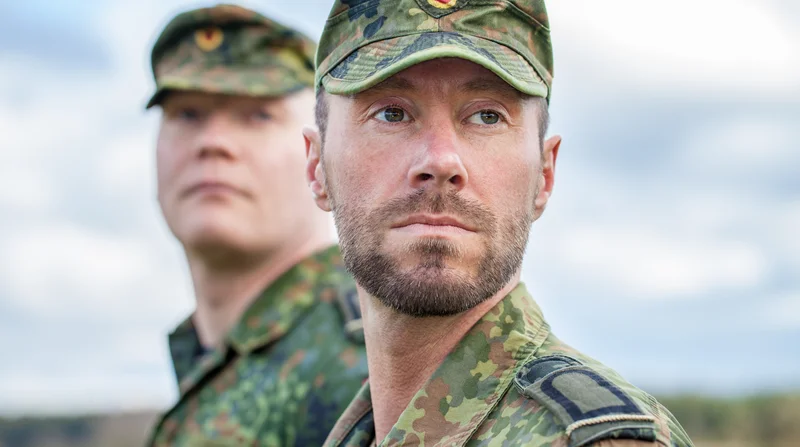 zwei deutsche Bundeswehrsoldaten